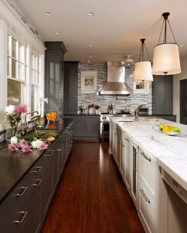Multi Colored Kitchen Cabinets New Fun Apartment Therapy Pertaining To 11 |  Winduprocketapps
