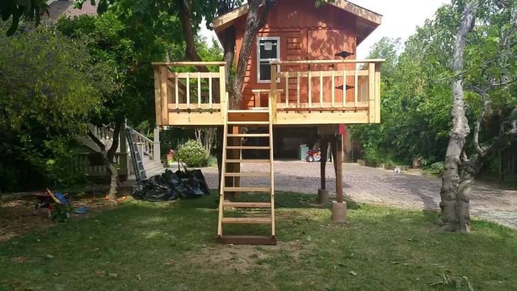 image titled build a step your own treehouse diy stairs