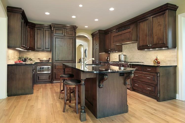 kitchen with oak cabinets design ideas