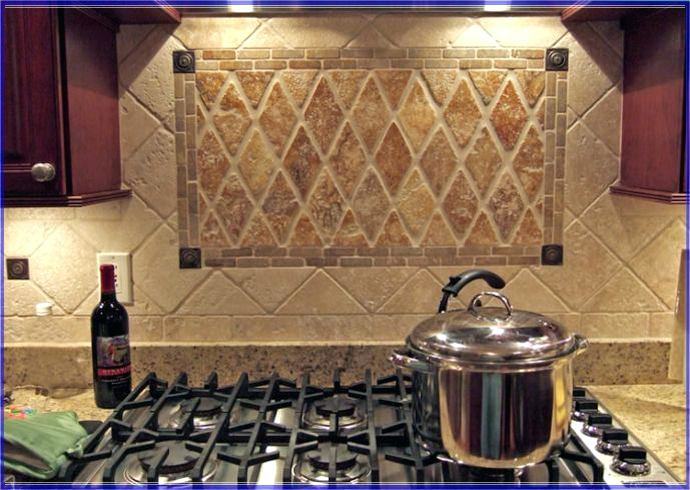 Kitchen Backsplash Medium size Backsplash Decor Travertine Tile Ideas  For Behind The Stove Home Design