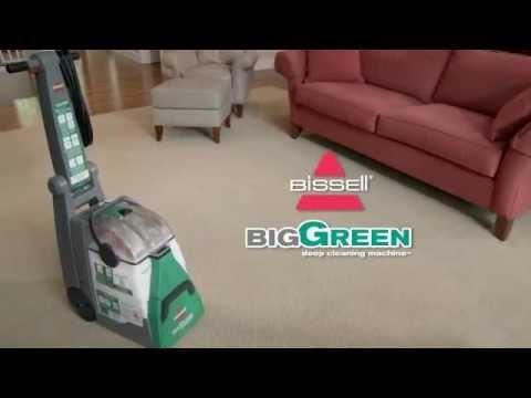 Big Green Machine 86T3 BISSELL Carpet Cleaners 1Hero;  86T3BigGreenMachineCarpetCleanerFrontViewRev118
