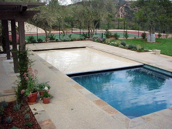 Pool covers: clever and functional designs