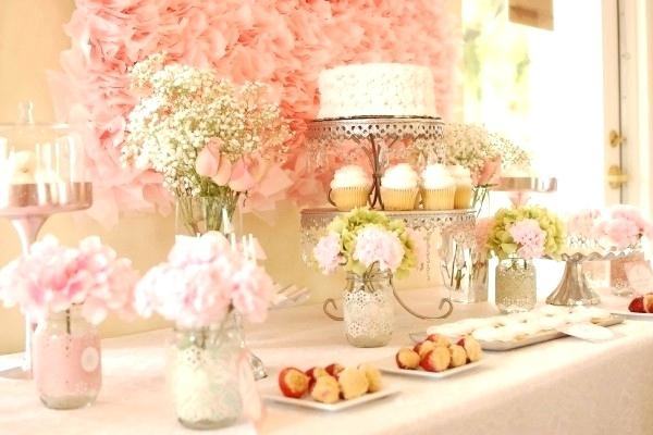 Sweets table from Rustic Outdoor Bridal Shower at Kara's Party Ideas