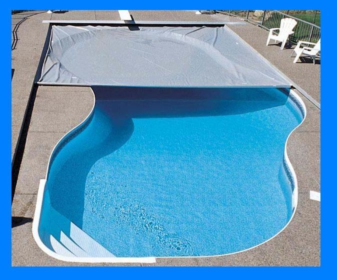 Automatic pool covers can operate with the touch of a button