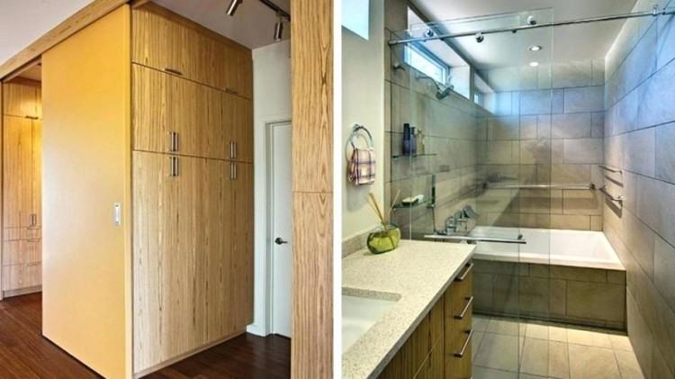 bathroom closet design ideas