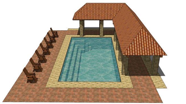 3D Swimming Pool Design Software Southwest Example