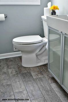 small grey bathroom
