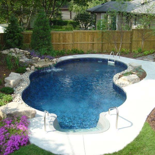 25 Fabulous Small Backyard Designs with Swimming Pool Micoley's picks for  #DIYoutdoorprojects www