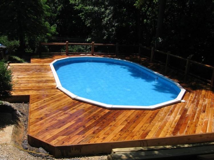 Cool off this summer in your small backyard pool [Design: Alka Pool  Construction]