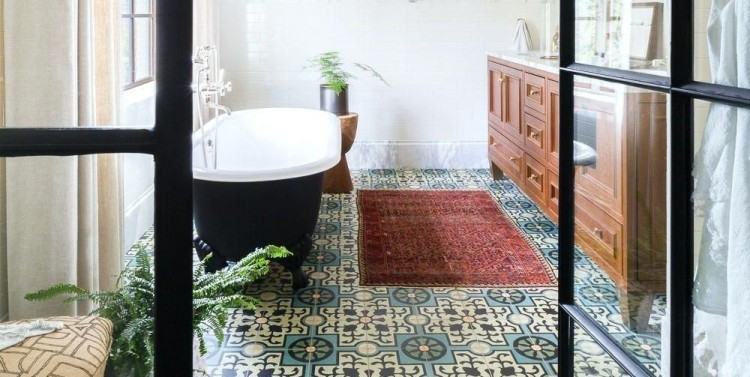 Back To Bathroom Floor Tiles Design Ideas