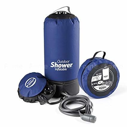 Aotu Outdoor Shower Water Bag Portable 40L 10 Gallon Shower Bag Camping  Hiking Solar Heated Shower