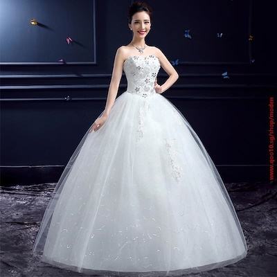 Discount 2015 Luxurious Shining Wedding Dresses Sheer Cap Straps White  Organza A Line Royal Trail Beaded Crystals Lace Applique Diamond Bridal  Gowns Dresses