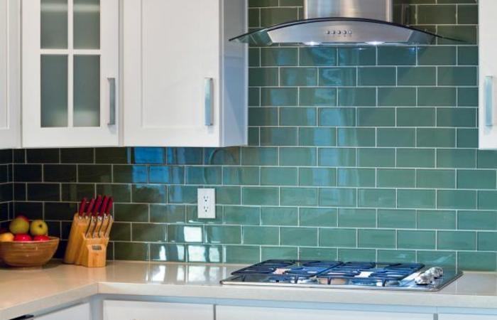 From Hgtv Hgtv Intended For Designer Ceramic Tile Backsplashes Pictures  Ideas Tips Backsplashes Sink Faucets Refrigerator White Cabinets Pendant  Light