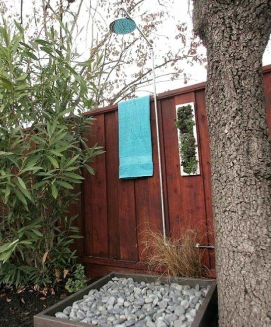 Wooden Outdoor Shower Kit Australia