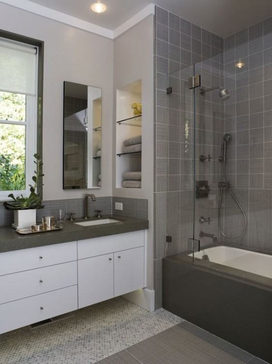 Small shower ideas for bathrooms with limited space