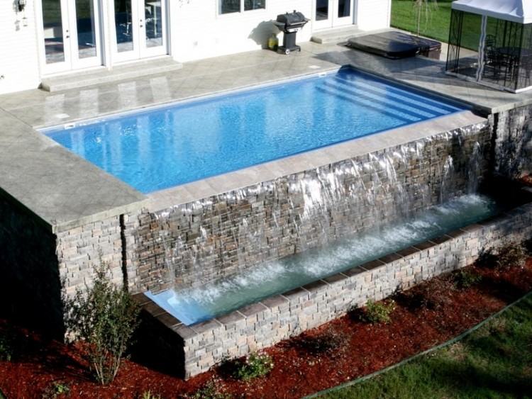 pool retaining wall ideas pool retaining wall ideas swimming pool retaining  wall with gutter design retaining