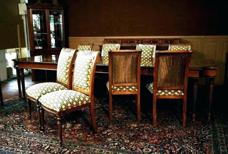 fabric dining room chairs