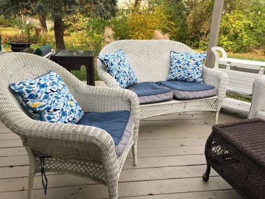 Fantastic Furniture Remarkable Resin Wicker Patio Furniture For Outdoor  And Henry Link Wicker Furniture Replacement Cushions